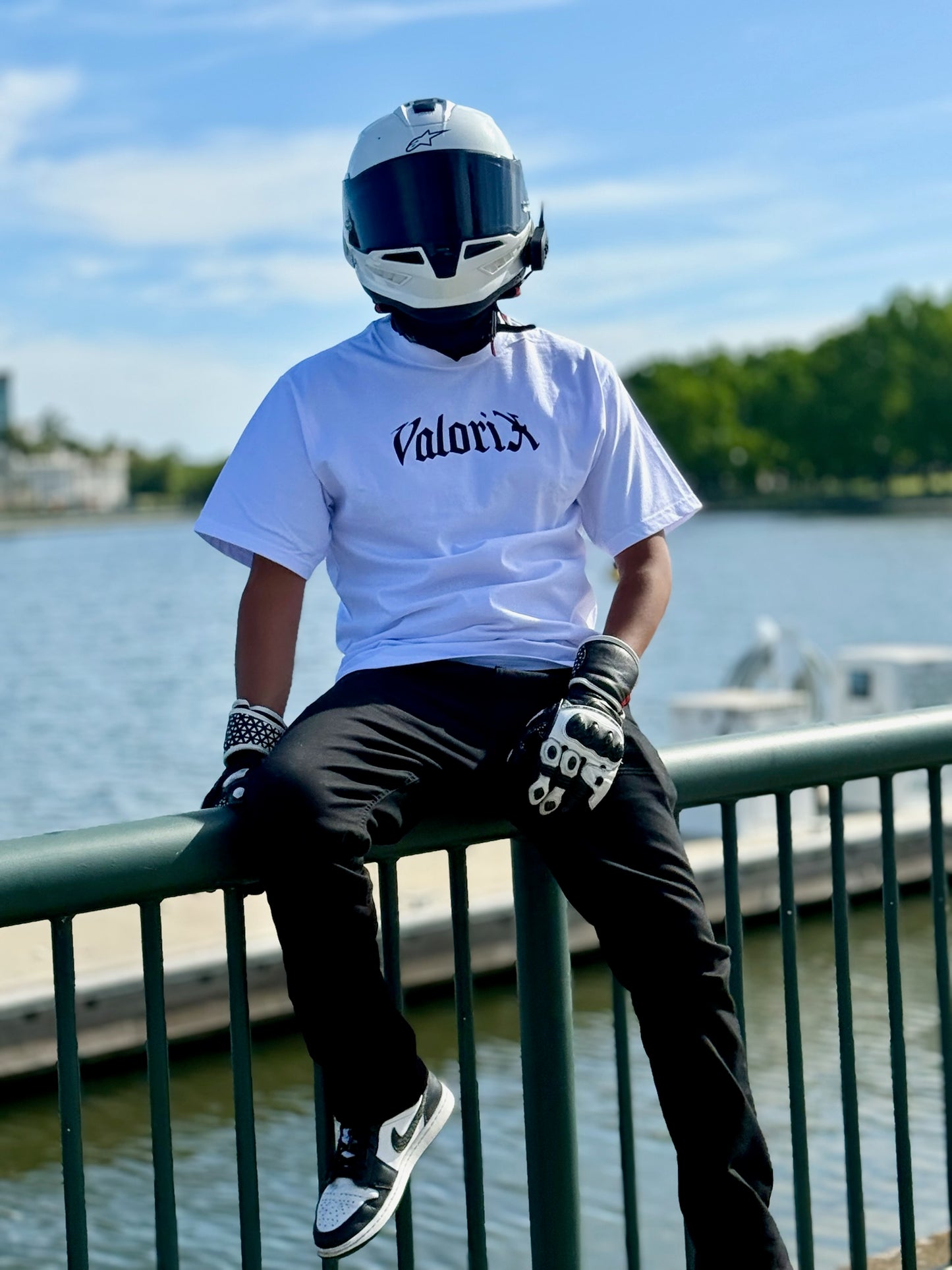 Mens White Knight Tee