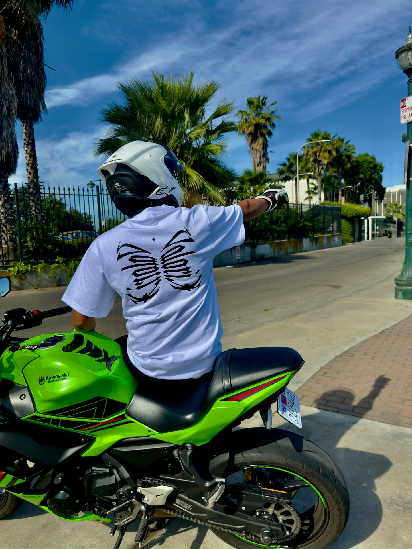 Mens White Knight Tee