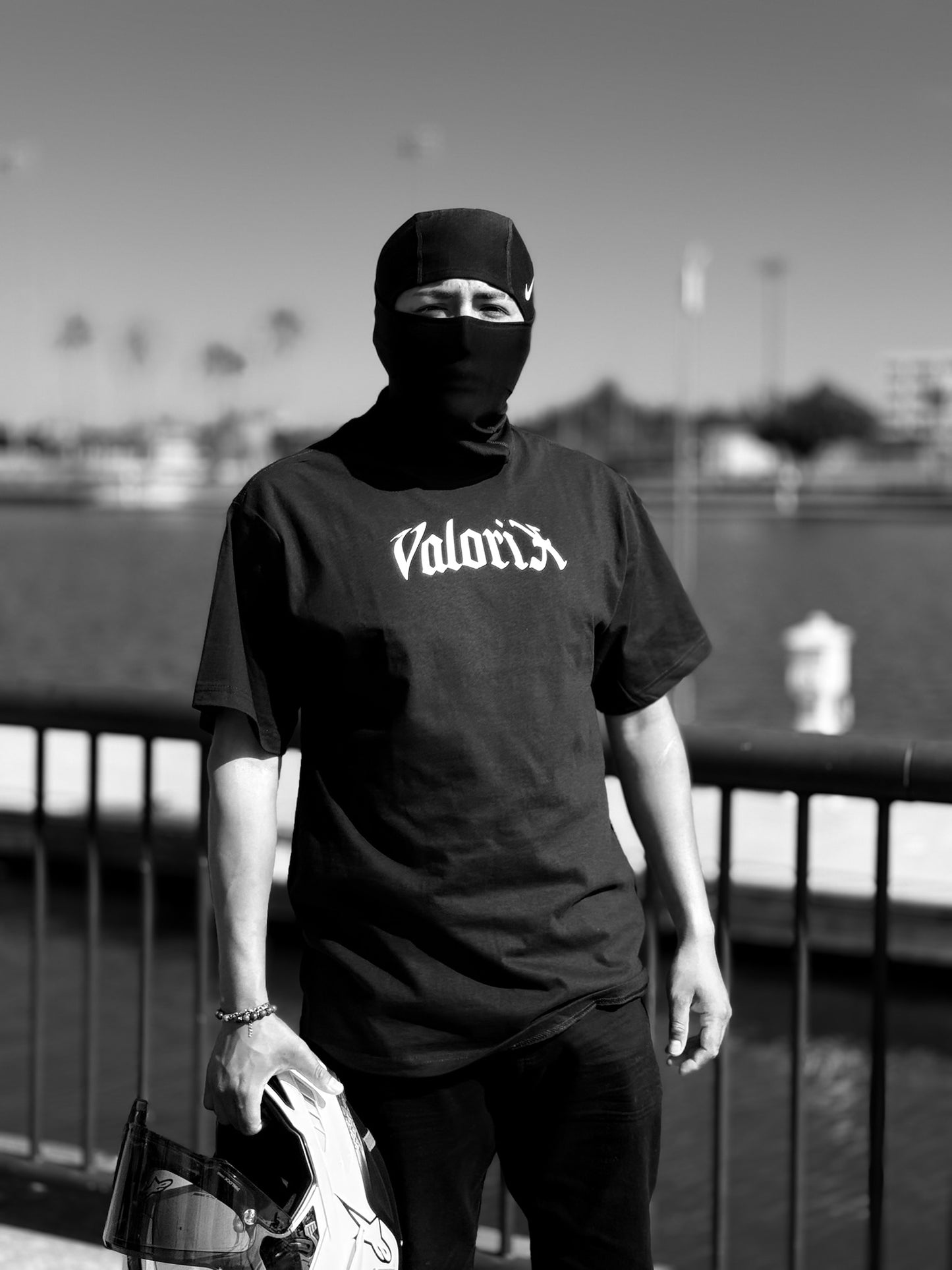 Mens Black Nite Hi-Vis Tee