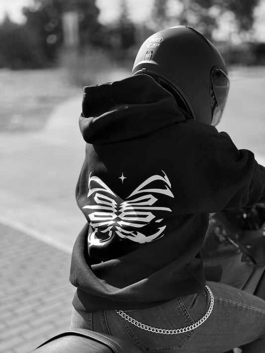 Butterfly Hi-Vis Hoodie Unisex